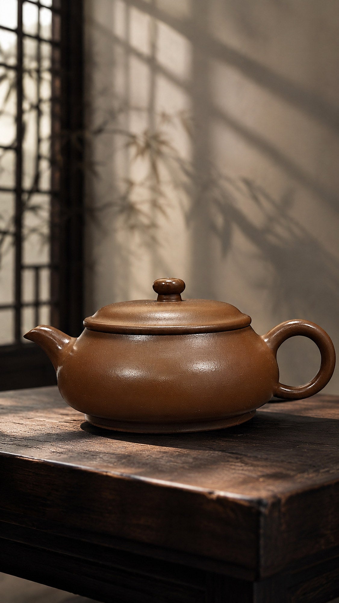 Handmade Ming Lu Yixing Zisha Teapot – Chijin Zini Clay, 160ml – No. 162