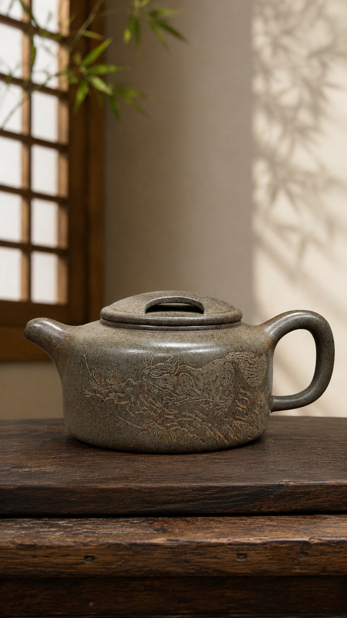 Niu Gai Lian Zi Yixing Zisha Teapot – Xiekeqing Clay, 280ml