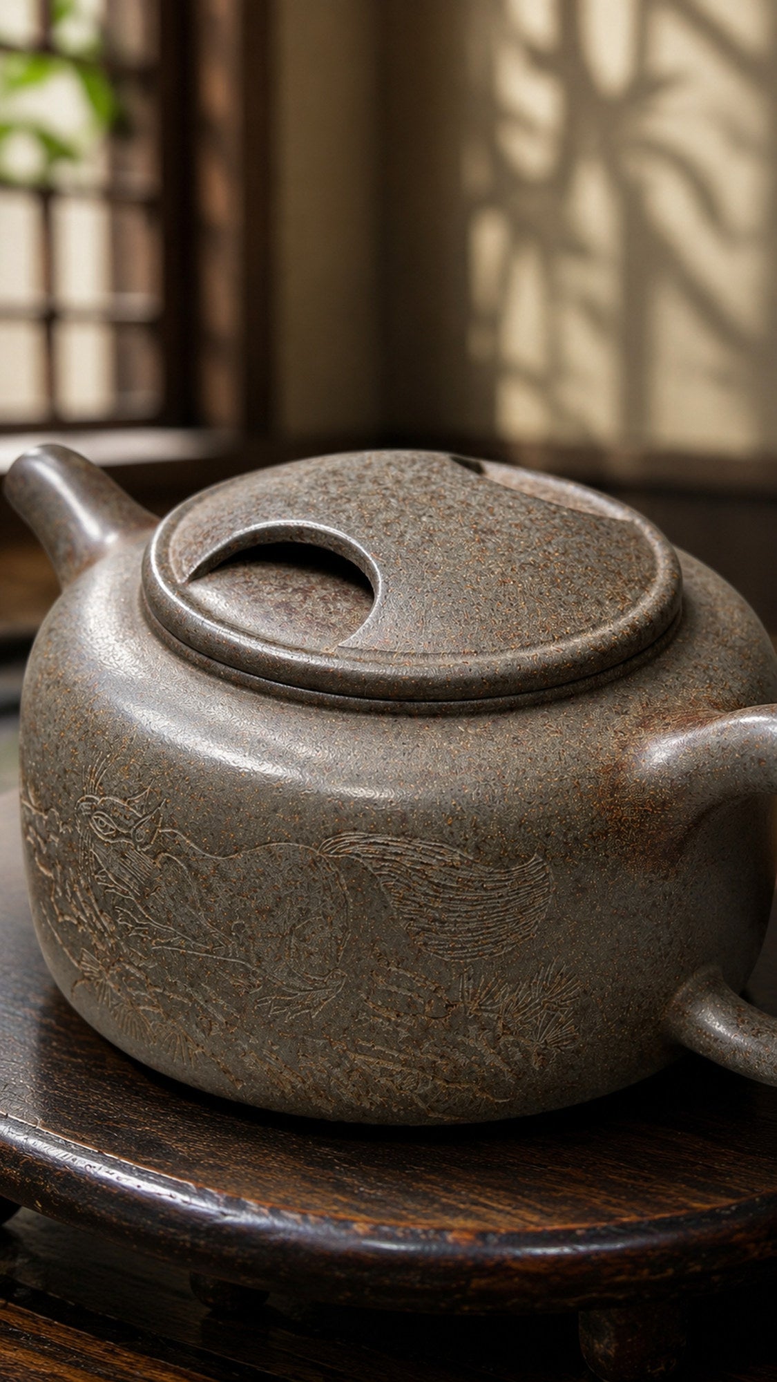 Niu Gai Lian Zi Yixing Zisha Teapot – Xiekeqing Clay, 280ml
