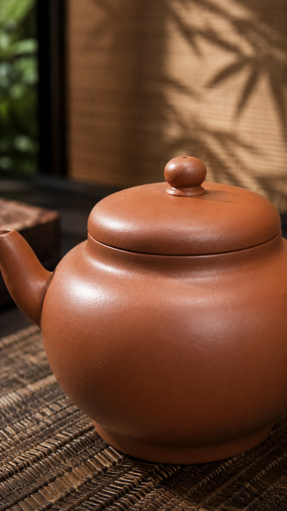 Handmade Palace Lantern Yixing Zisha Teapot – Xiao Hongni Clay, 120ml