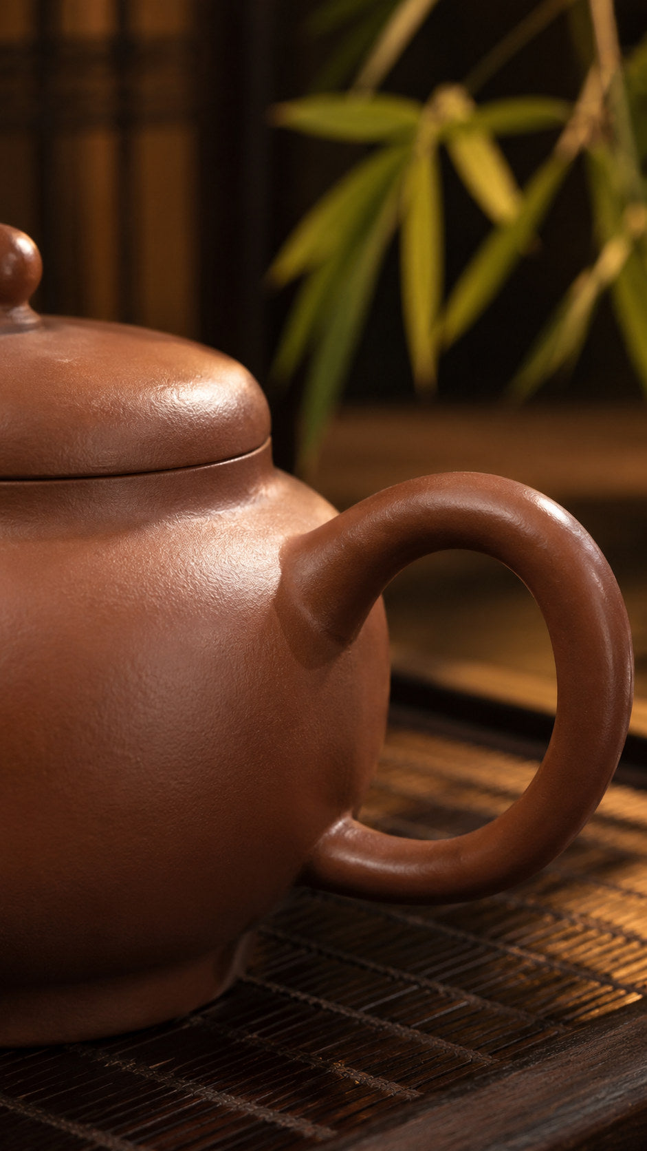 Handmade Palace Lantern Yixing Zisha Teapot – Xiao Hongni Clay, 120ml