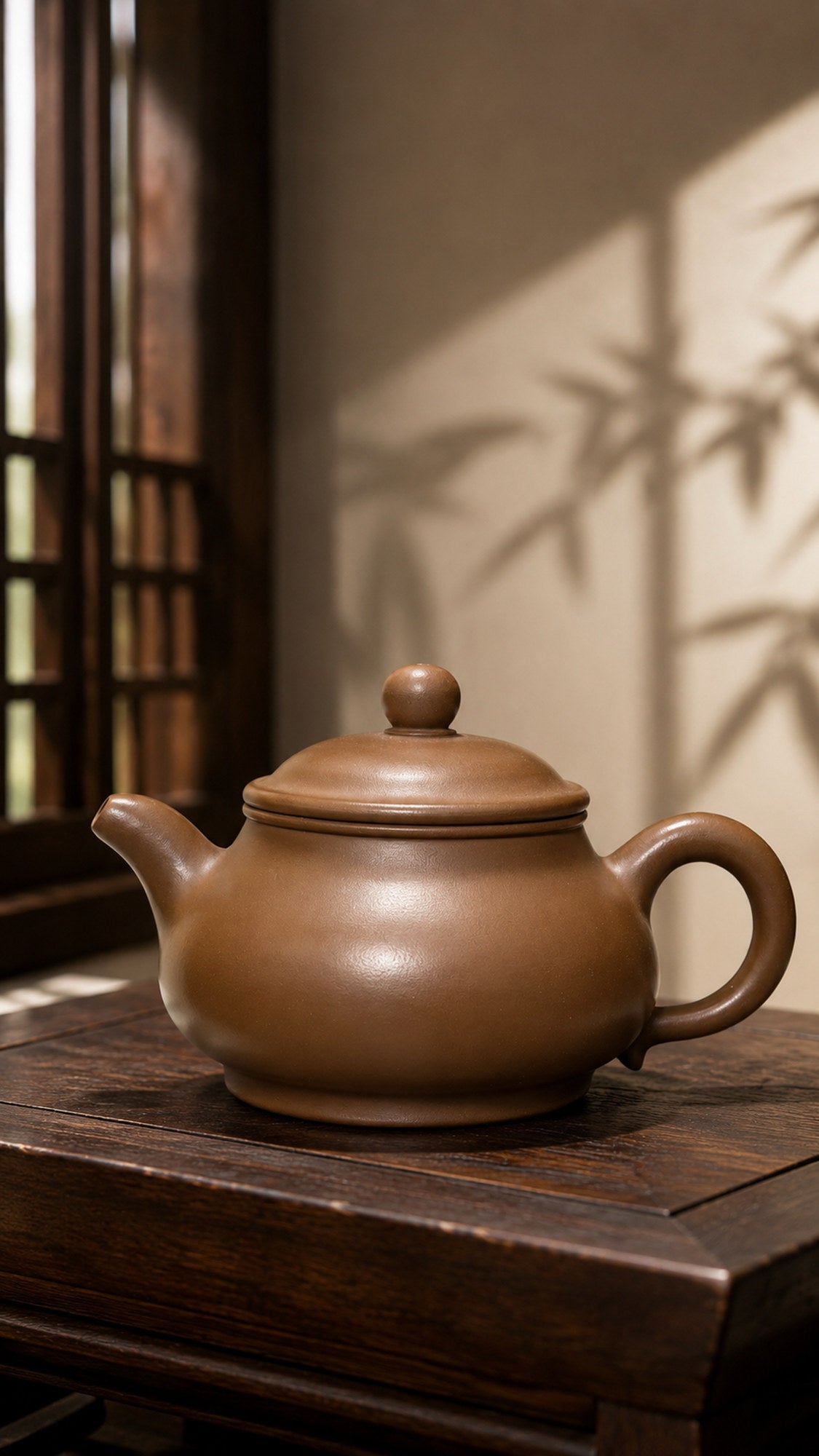 Handmade Pan Hu Yixing Zisha Teapot – Chijin Zini Clay, 170ml
