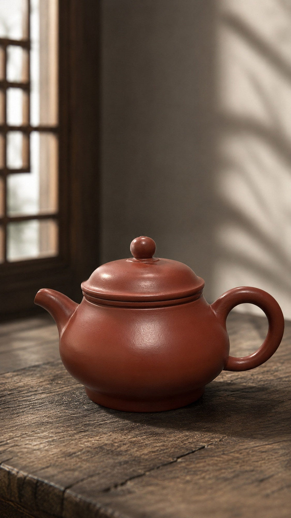 Handmade Pan Hu Yixing Zisha Teapot – Dahongpao Clay, 150ml