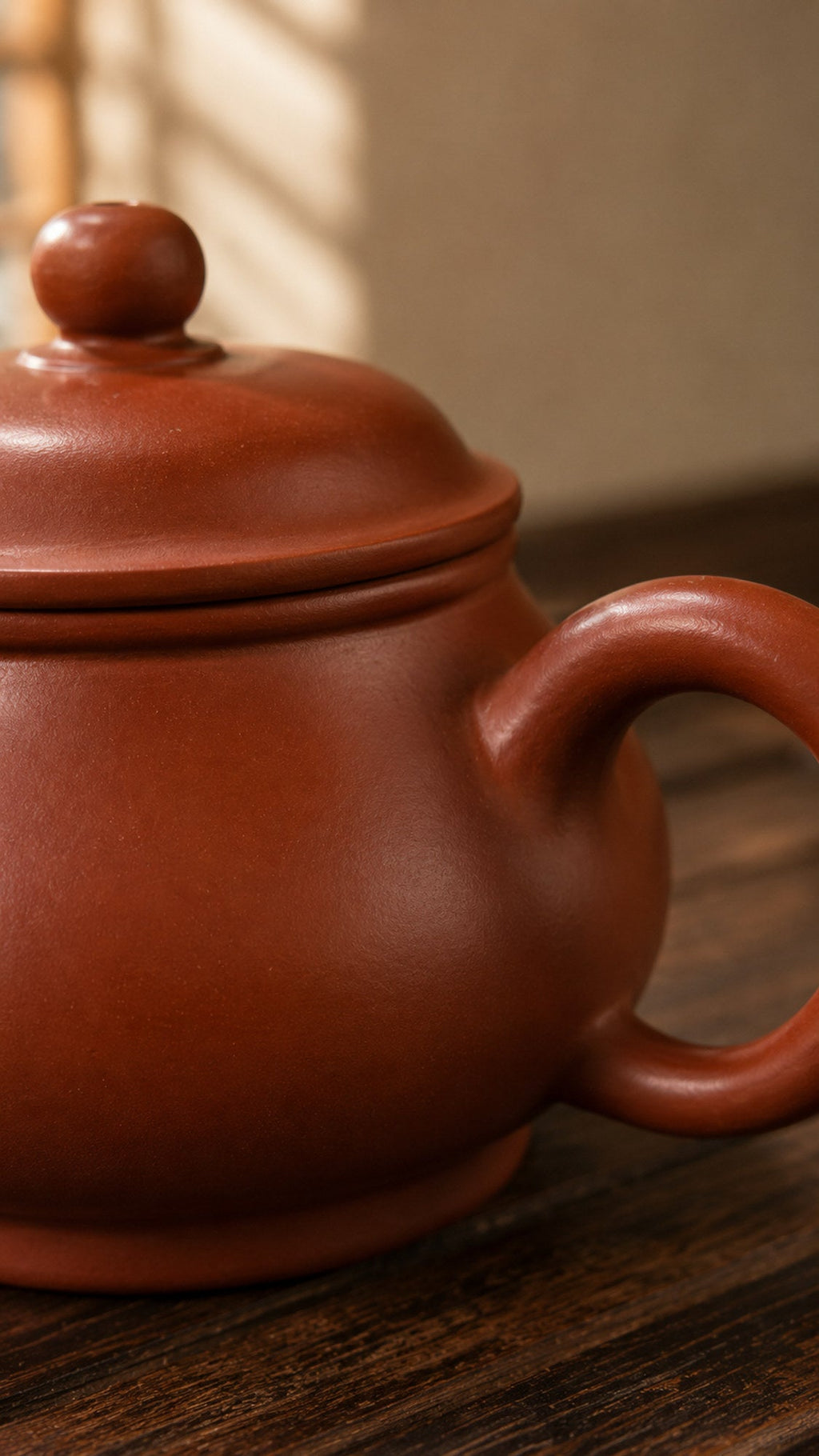 Handmade Pan Hu Yixing Zisha Teapot – Dahongpao Clay, 150ml