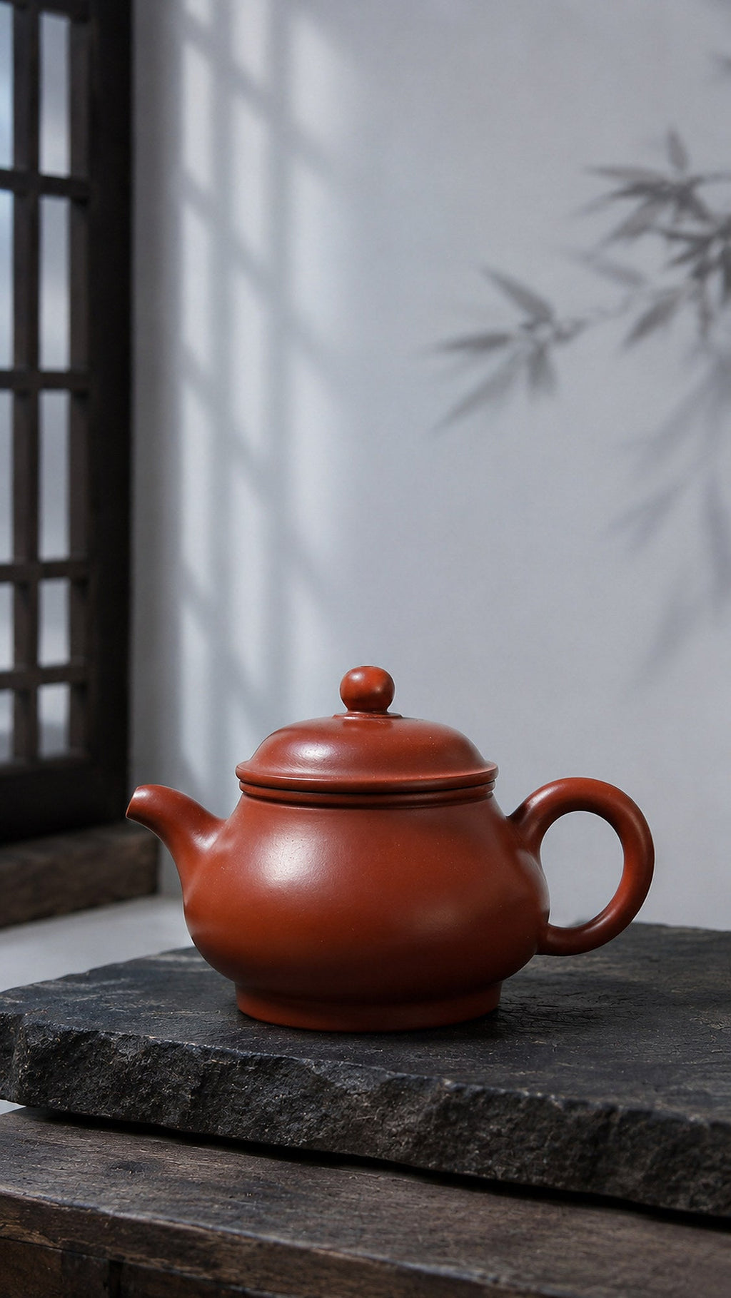 Handmade Pan Hu Yixing Zisha Teapot – Dahongpao Clay, 150ml
