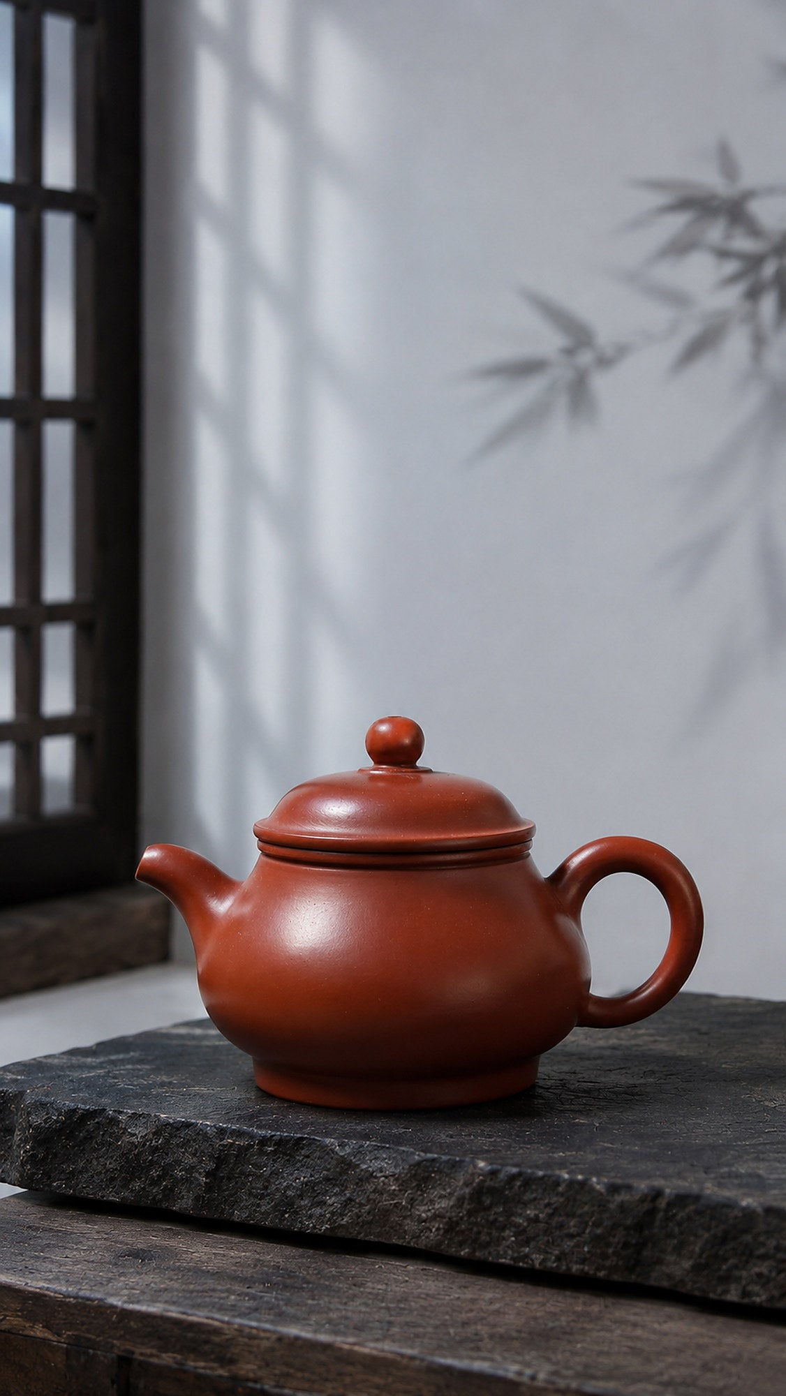 Handmade Pan Hu Yixing Zisha Teapot – Dahongpao Clay, 150ml