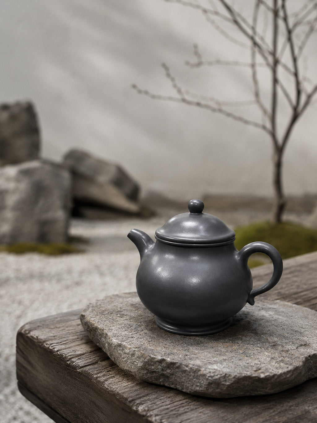 Handmade Pan Hu Yixing Zisha Teapot – Shihuang Clay, 130ml