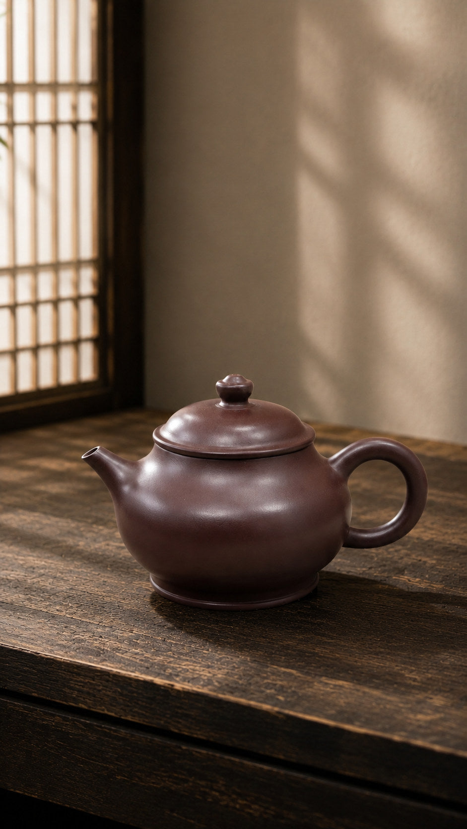Handmade Pan Hu Yixing Zisha Teapot – Zipao Yusha Clay, 120ml