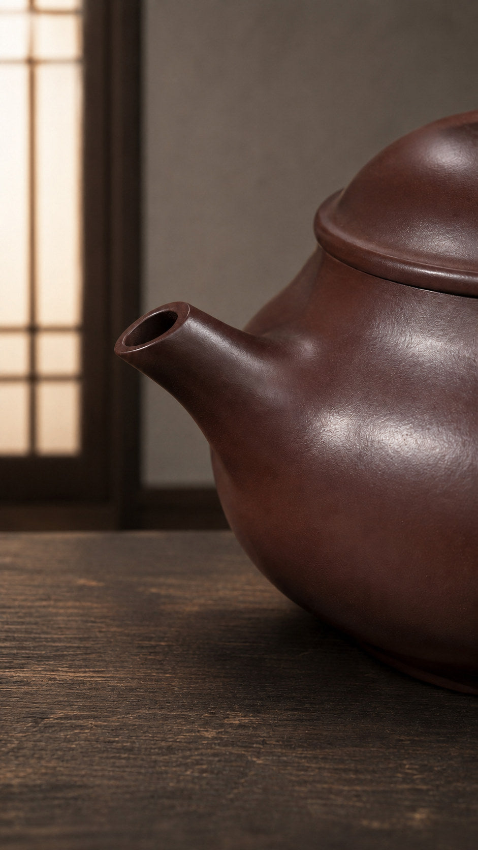 Handmade Pan Hu Yixing Zisha Teapot – Zipao Yusha Clay, 120ml