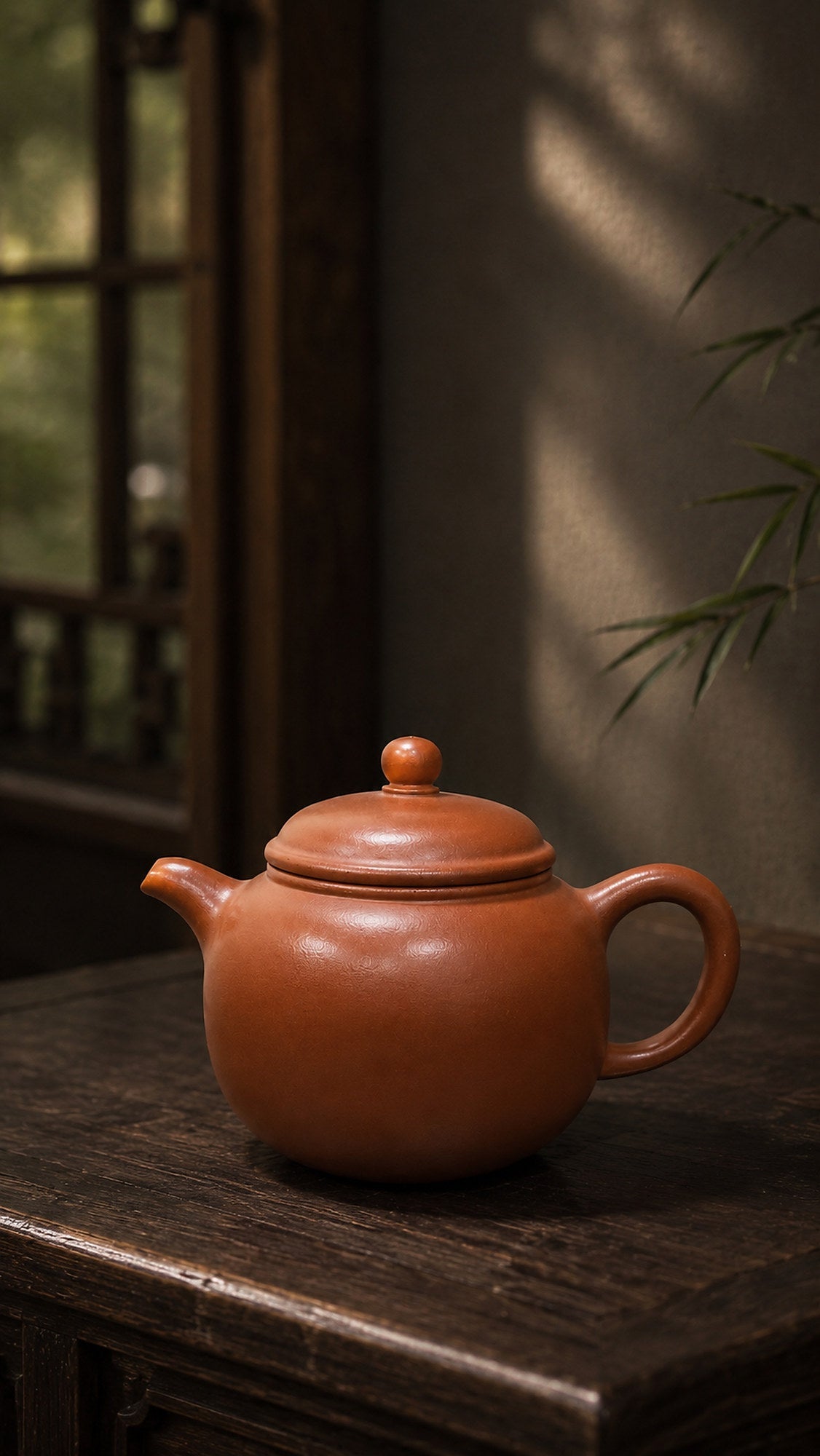 Paozun Yixing Zisha Teapot – Red Jiangponi Clay, 140ml