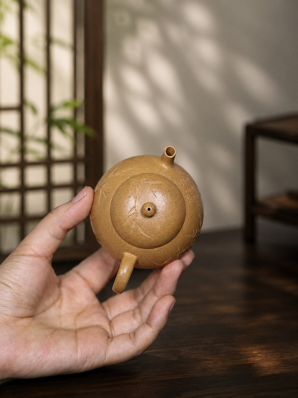 Pear-Shaped Yixing Zisha Teapot – Aged Duanni Clay, 120ml