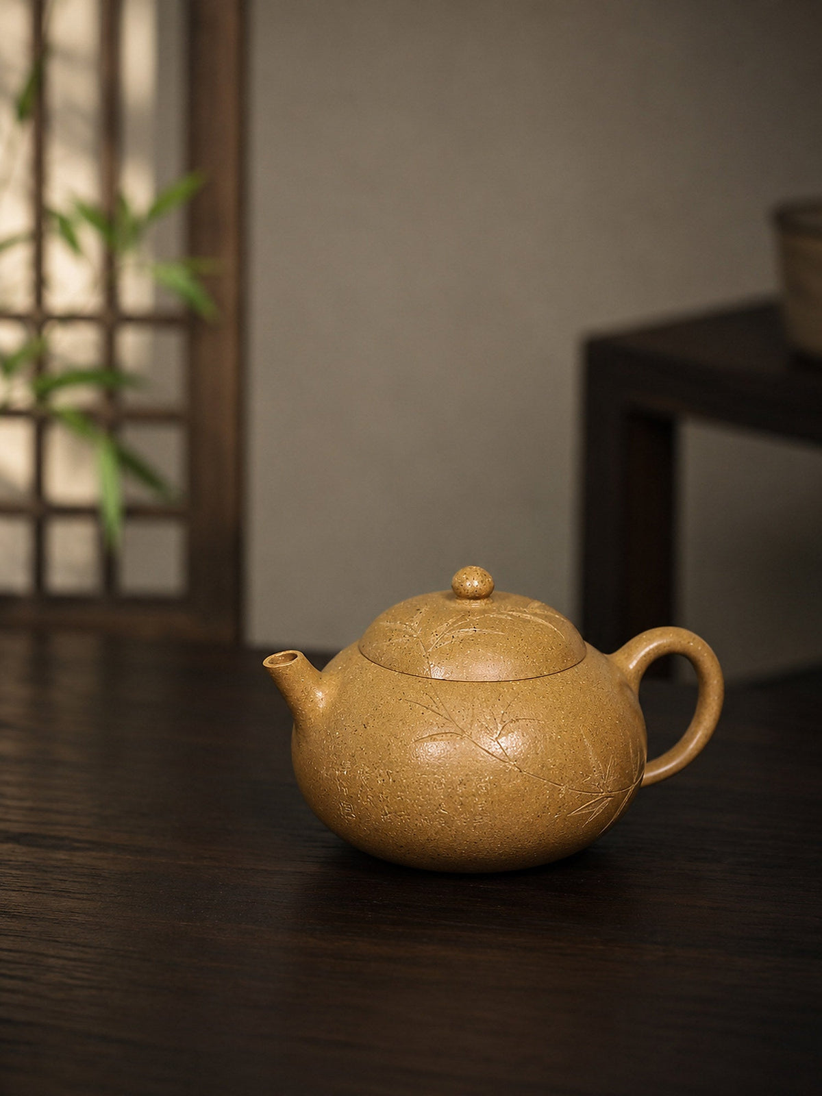 Pear-Shaped Yixing Zisha Teapot – Aged Duanni Clay, 120ml