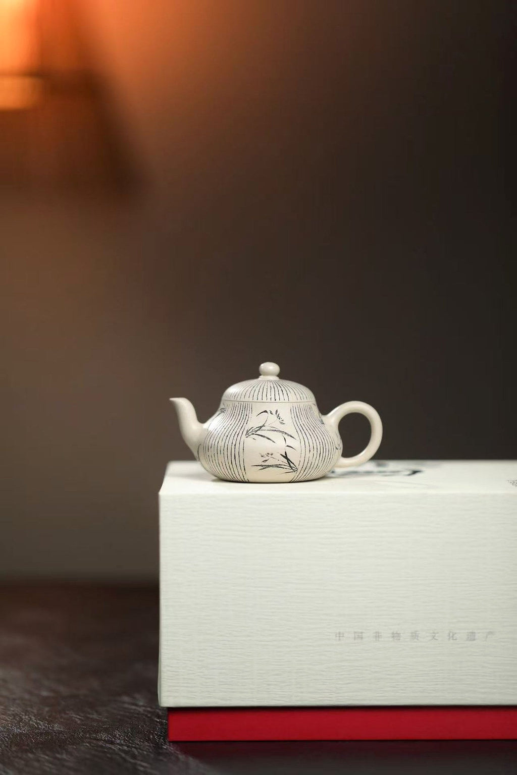Handmade Aili Yixing Zisha Teapot – Baiyu Duanni Clay, 100ml