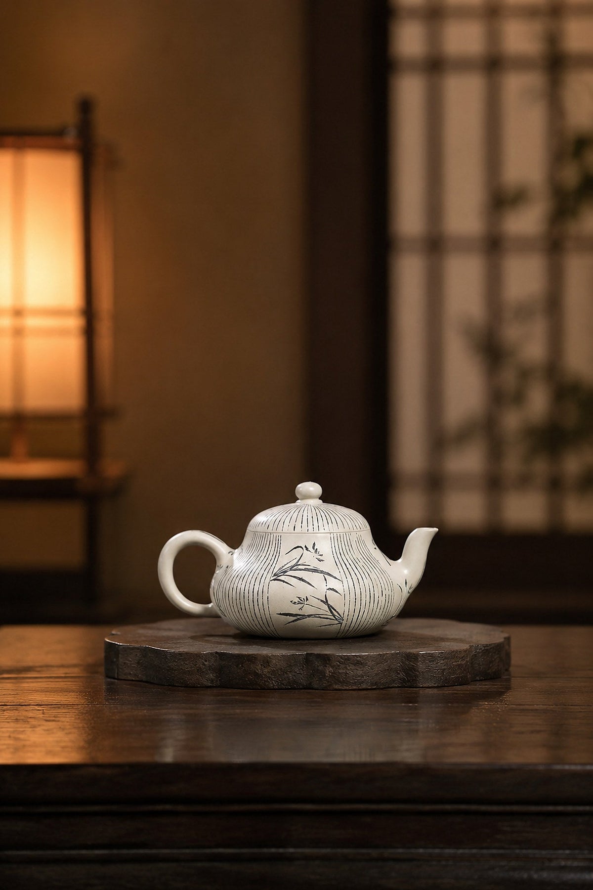 Handmade Aili Yixing Zisha Teapot – Baiyu Duanni Clay, 100ml