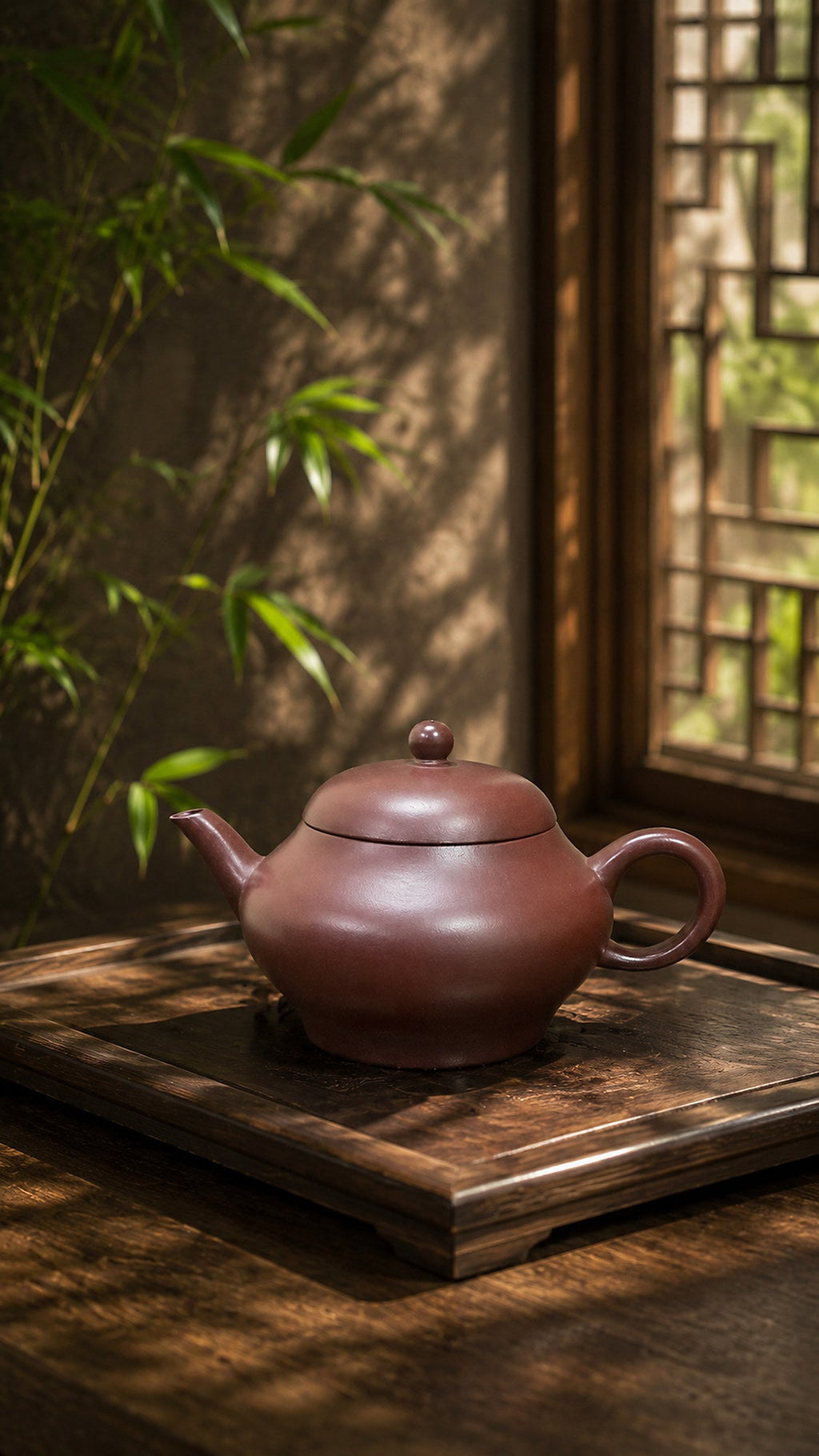 Handmade Pear-Shaped Yixing Zisha Teapot – Longxuesha Clay, 100ml