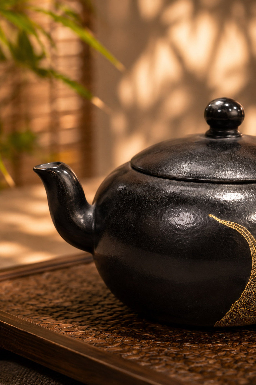 Pear-Shaped Yixing Zisha Teapot – Reduction-Fired Zhuni Clay, 90ml