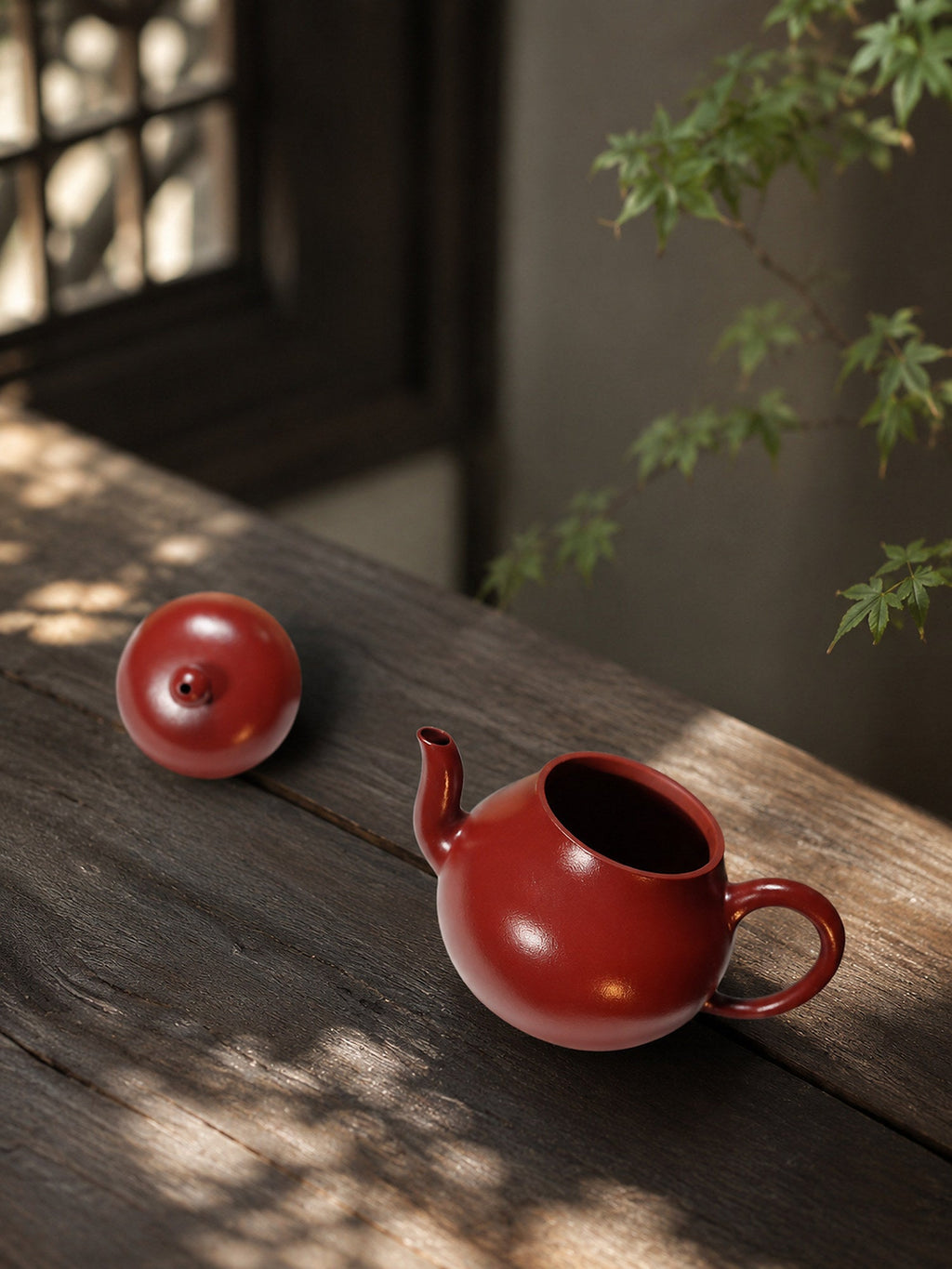 Handmade Pear-Shaped Yixing Zisha Teapot – Zhuni Clay, 120ml
