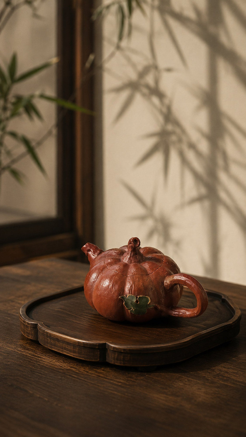 Pumpkin Form Yixing Zisha Teapot – Jiangponi Clay, 120ml