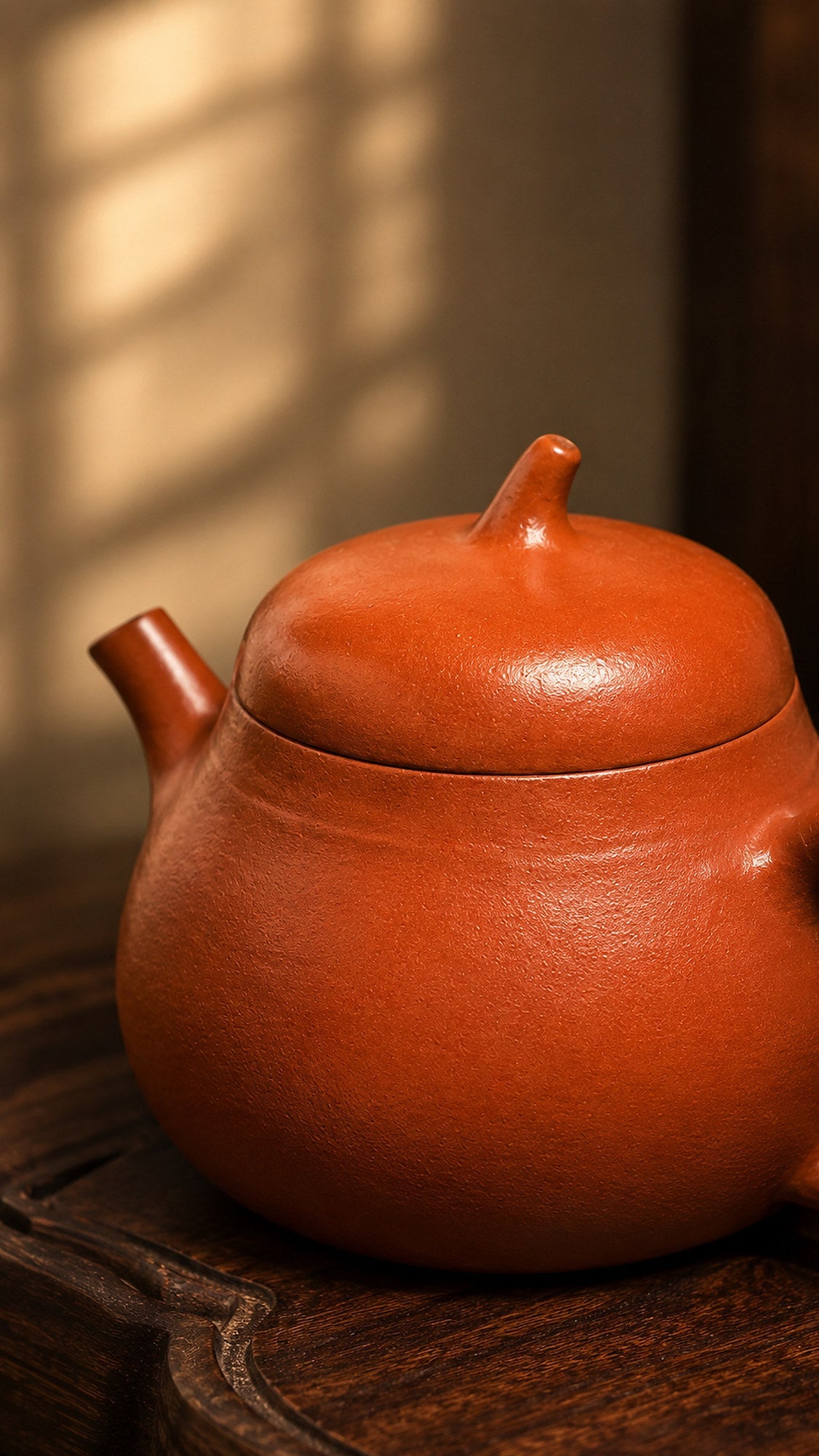 Qie Gua Yixing Zisha Teapot – Zhuni Clay, 50ml