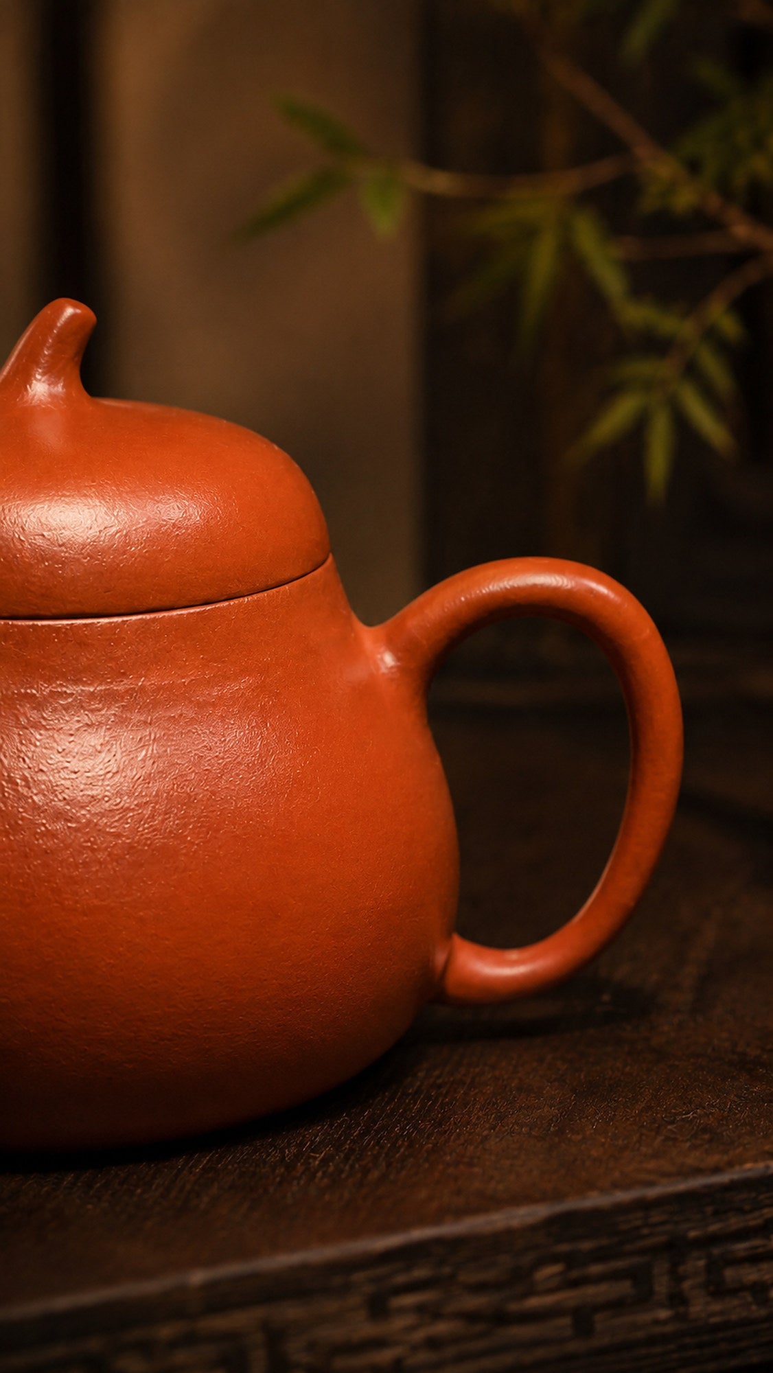 Qie Gua Yixing Zisha Teapot – Zhuni Clay, 50ml