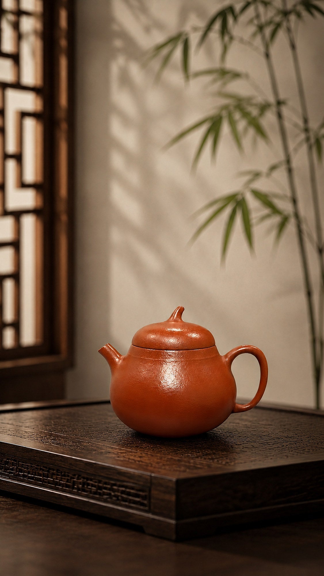 Qie Gua Yixing Zisha Teapot – Zhuni Clay, 50ml