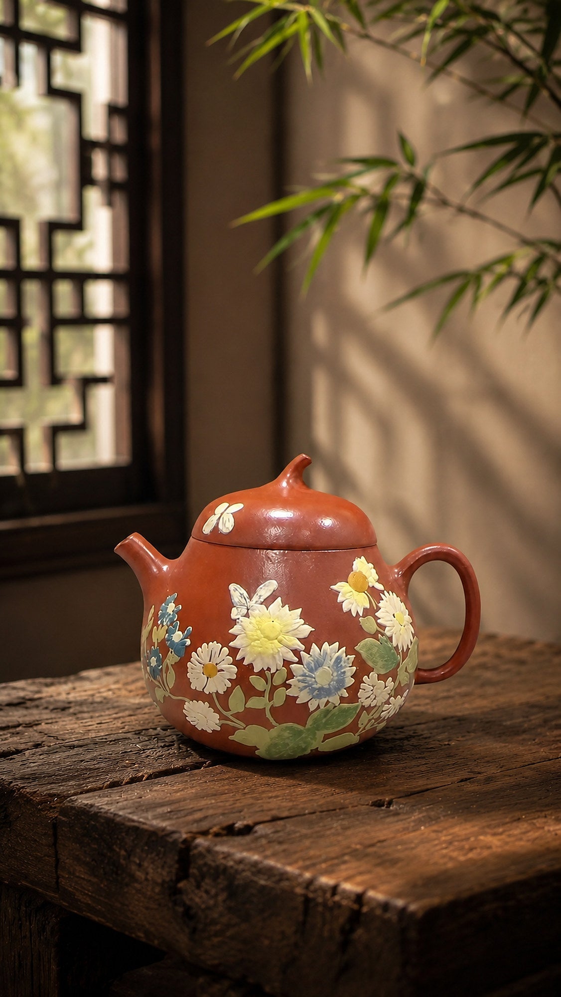 Qie Gua Yixing Zisha Teapot – Zhuni Clay, 80ml – No. 042