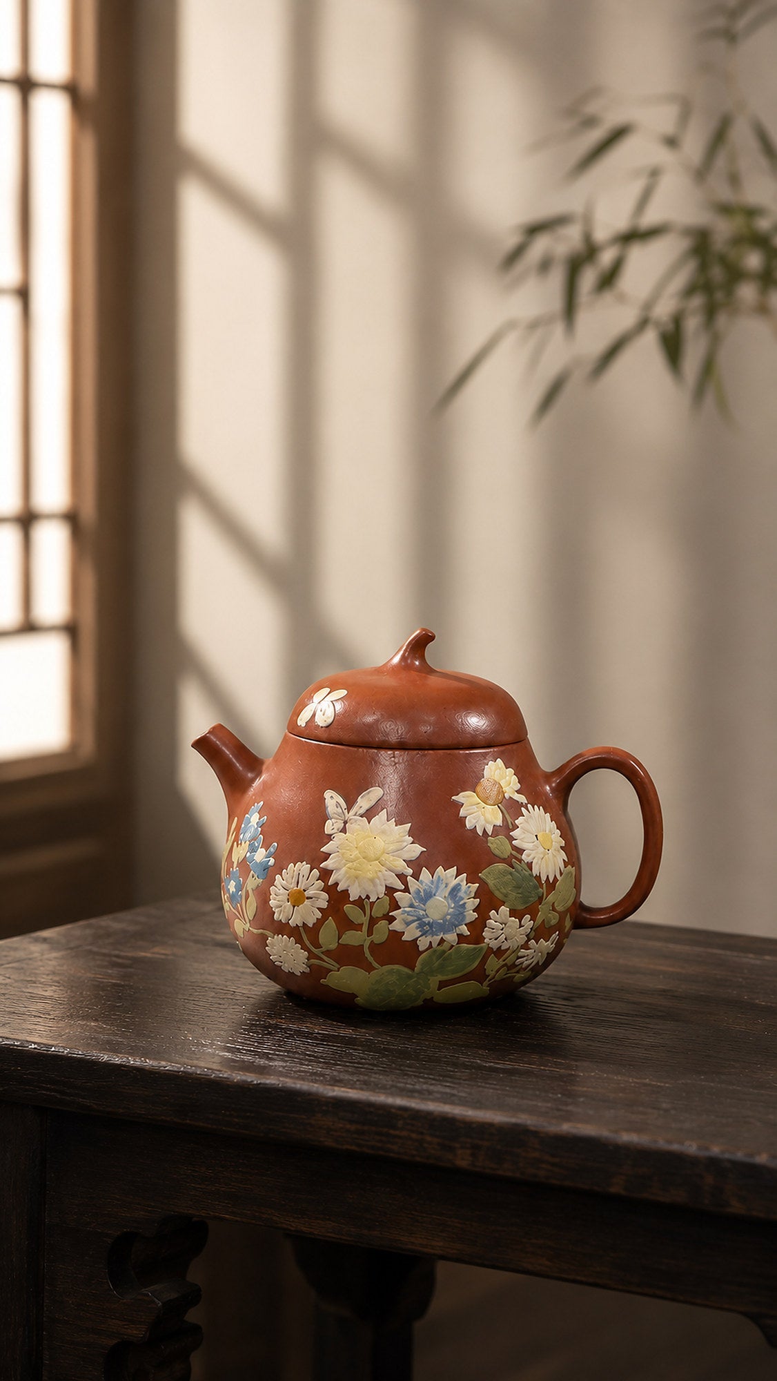 Qie Gua Yixing Zisha Teapot – Zhuni Clay, 80ml – No. 042