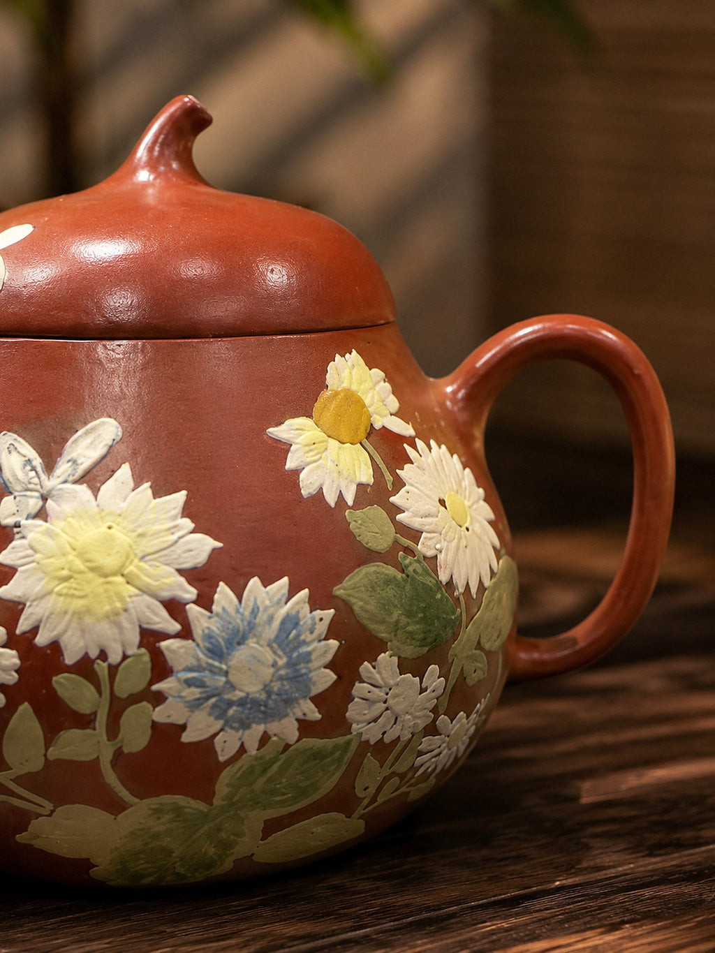 Qie Gua Yixing Zisha Teapot – Zhuni Clay, 80ml – No. 042