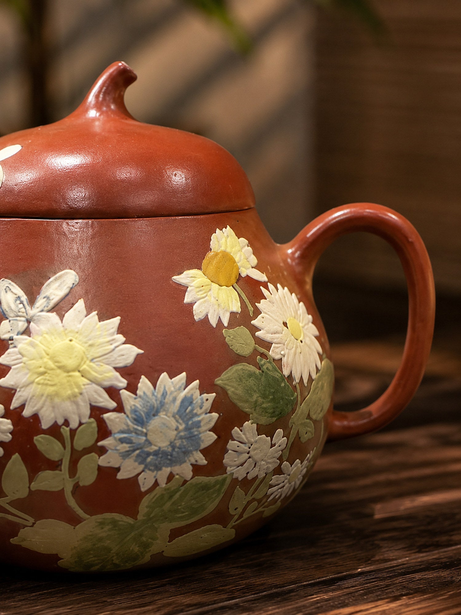 Qie Gua Yixing Zisha Teapot – Zhuni Clay, 80ml – No. 042
