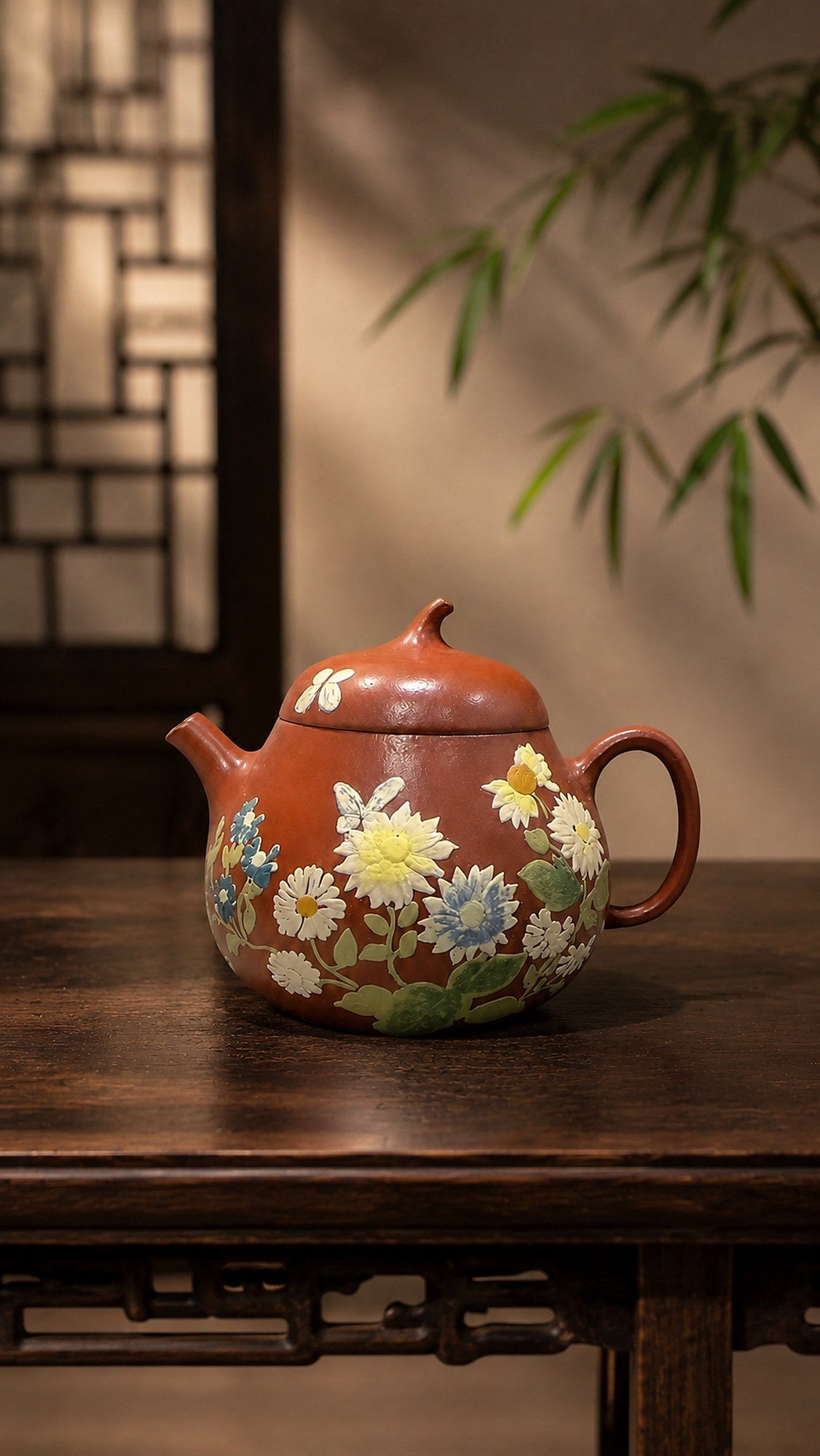 Qie Gua Yixing Zisha Teapot – Zhuni Clay, 80ml – No. 042