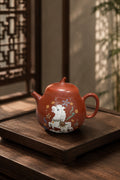 Qie Gua Yixing Zisha Teapot – Zhuni Clay, 80ml – No. 043