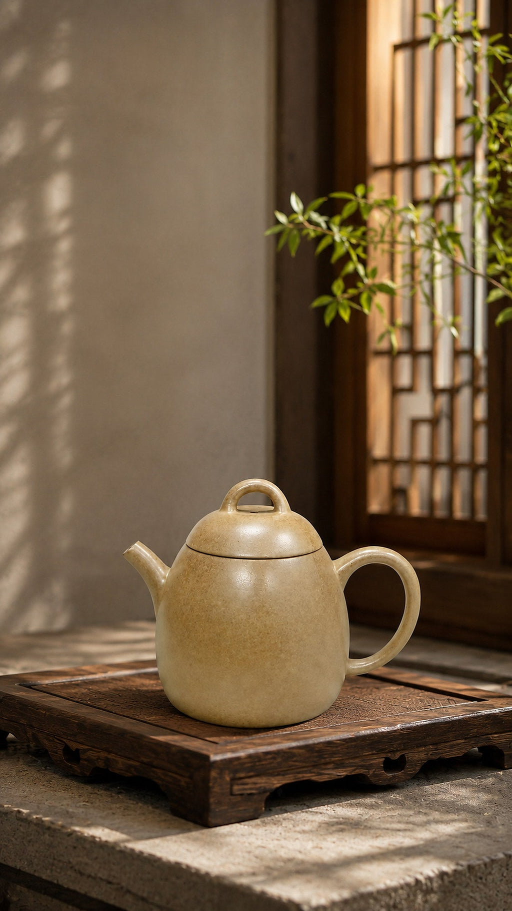 Qinquan Yixing Zisha Teapot – Benshan Luni Clay, 100ml