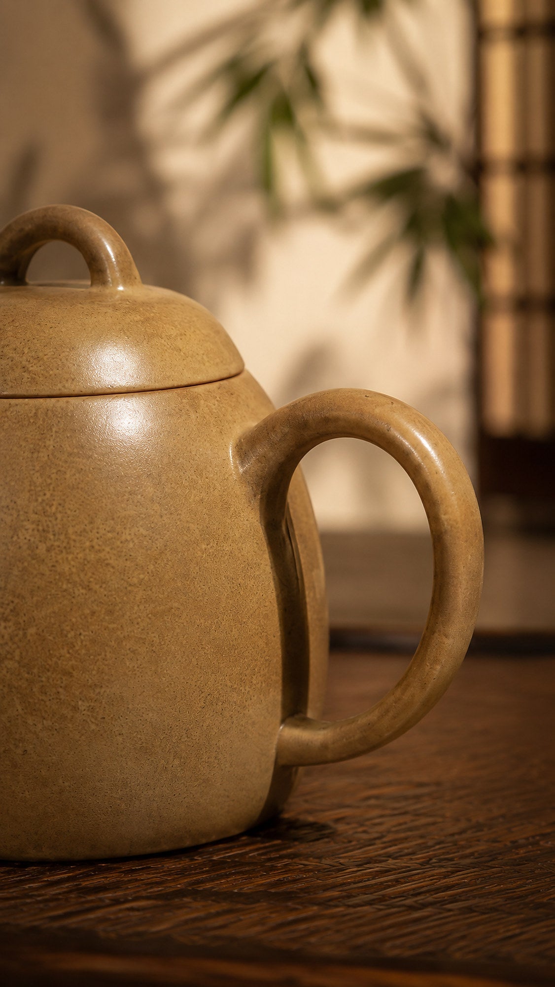 Qinquan Yixing Zisha Teapot – Benshan Luni Clay, 100ml