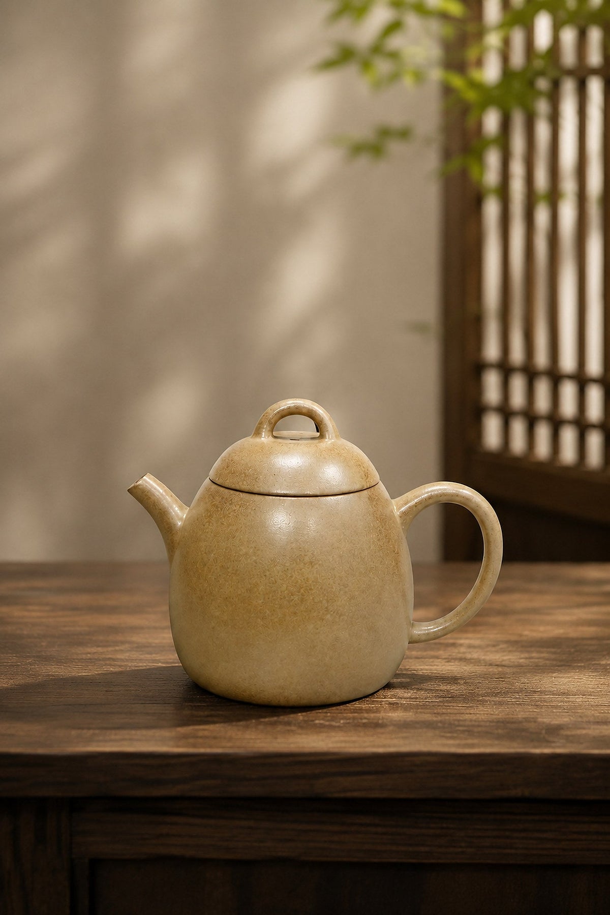 Qinquan Yixing Zisha Teapot – Benshan Luni Clay, 100ml