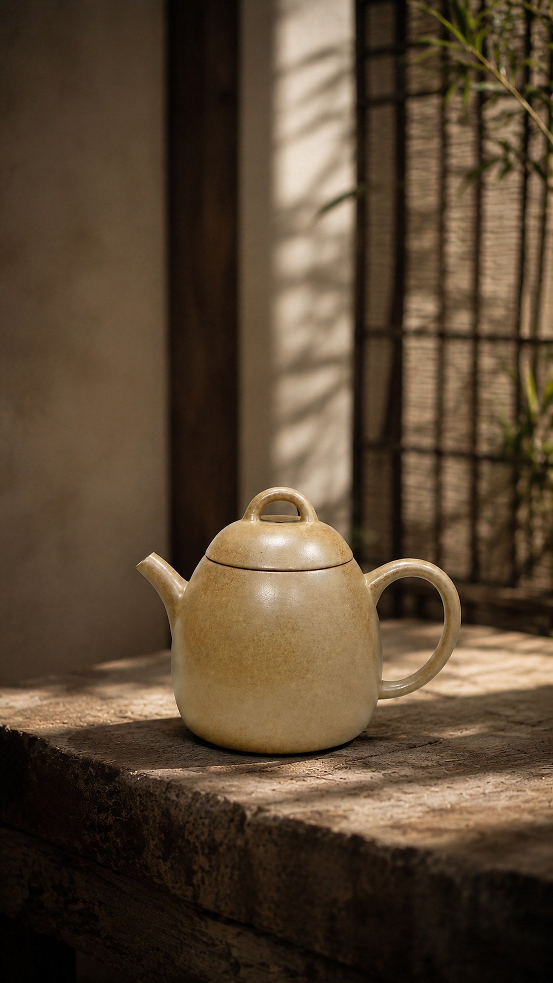 Qinquan Yixing Zisha Teapot – Benshan Luni Clay, 100ml