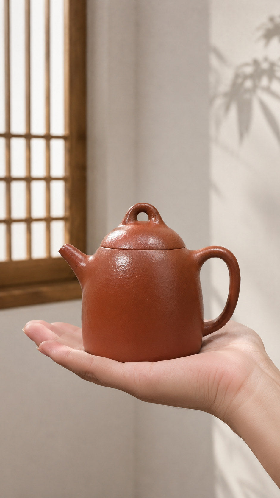 Handmade Qinquan Yixing Zisha Teapot – Jiangponi Clay, 140ml