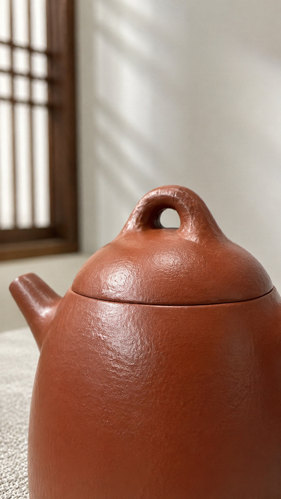Handmade Qinquan Yixing Zisha Teapot – Jiangponi Clay, 140ml