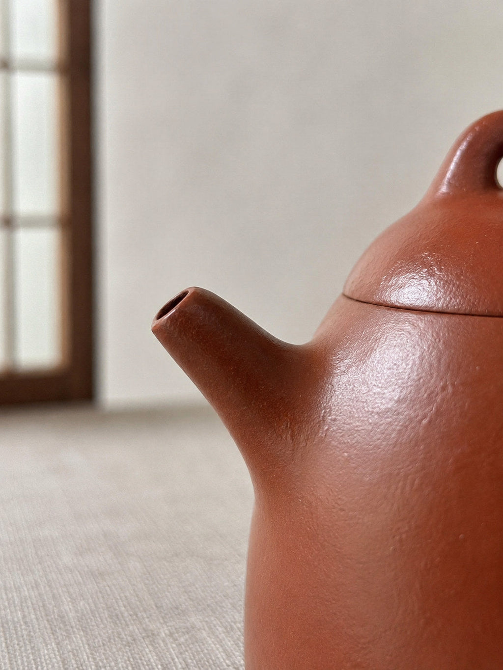 Handmade Qinquan Yixing Zisha Teapot – Jiangponi Clay, 140ml