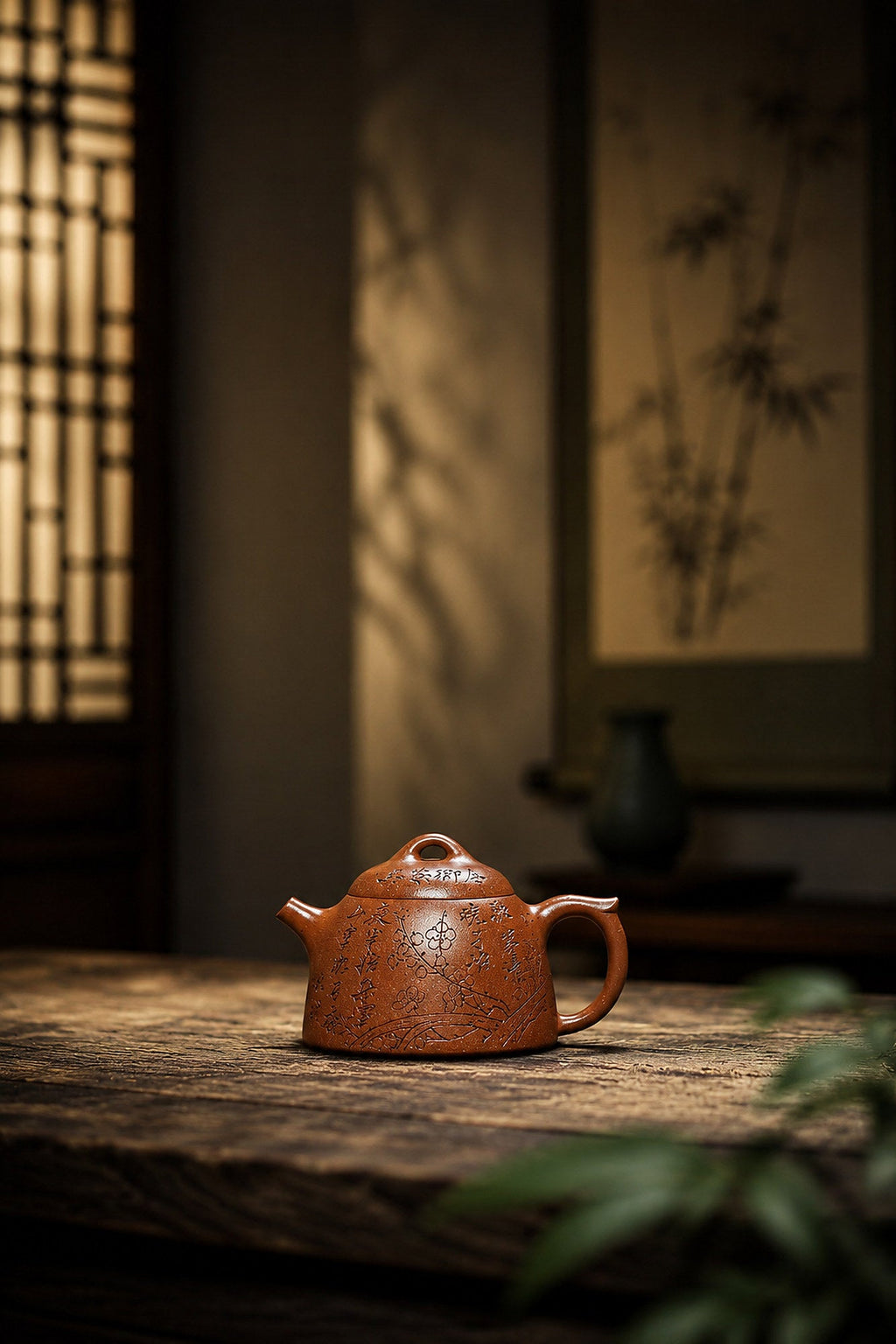 Qinquan Yixing Zisha Teapot – Jiangponi Clay, 150ml