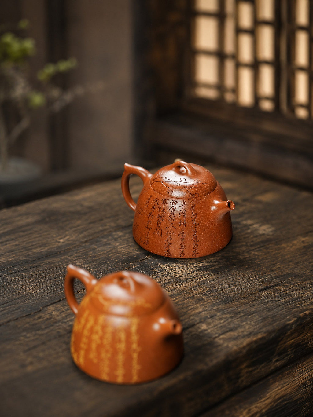 Qinquan Yixing Zisha Teapot – Jiangponi Clay, 150ml