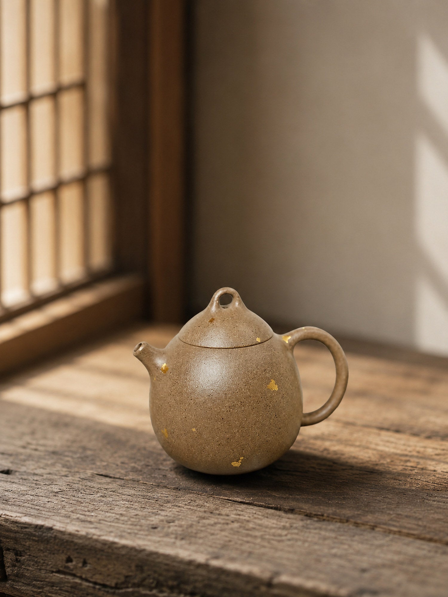 Qinquan Yixing Zisha Teapot – Qing Jiangponi Clay, 75ml