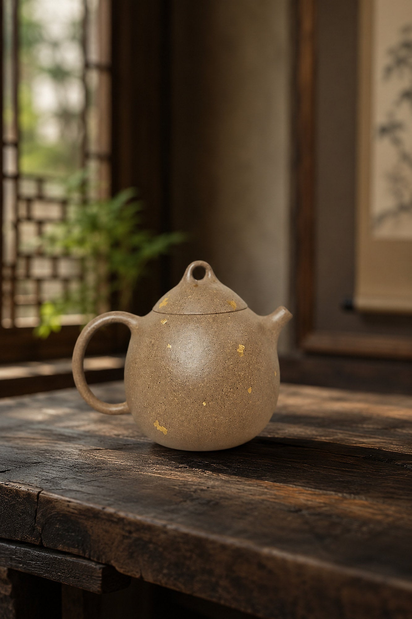 Qinquan Yixing Zisha Teapot – Qing Jiangponi Clay, 75ml