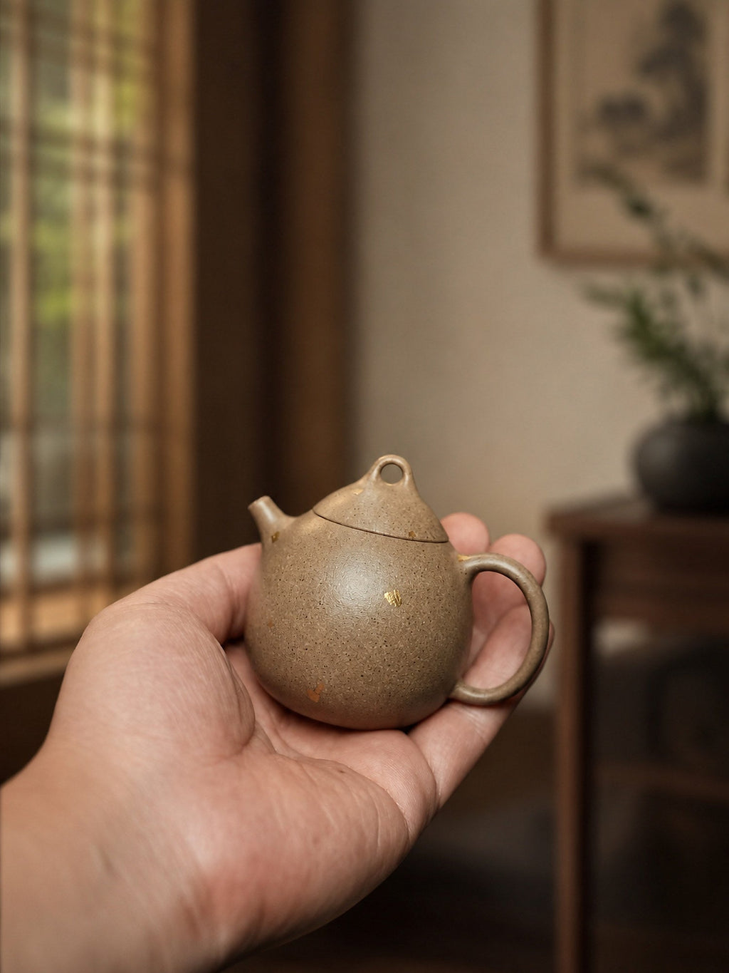 Qinquan Yixing Zisha Teapot – Qing Jiangponi Clay, 75ml