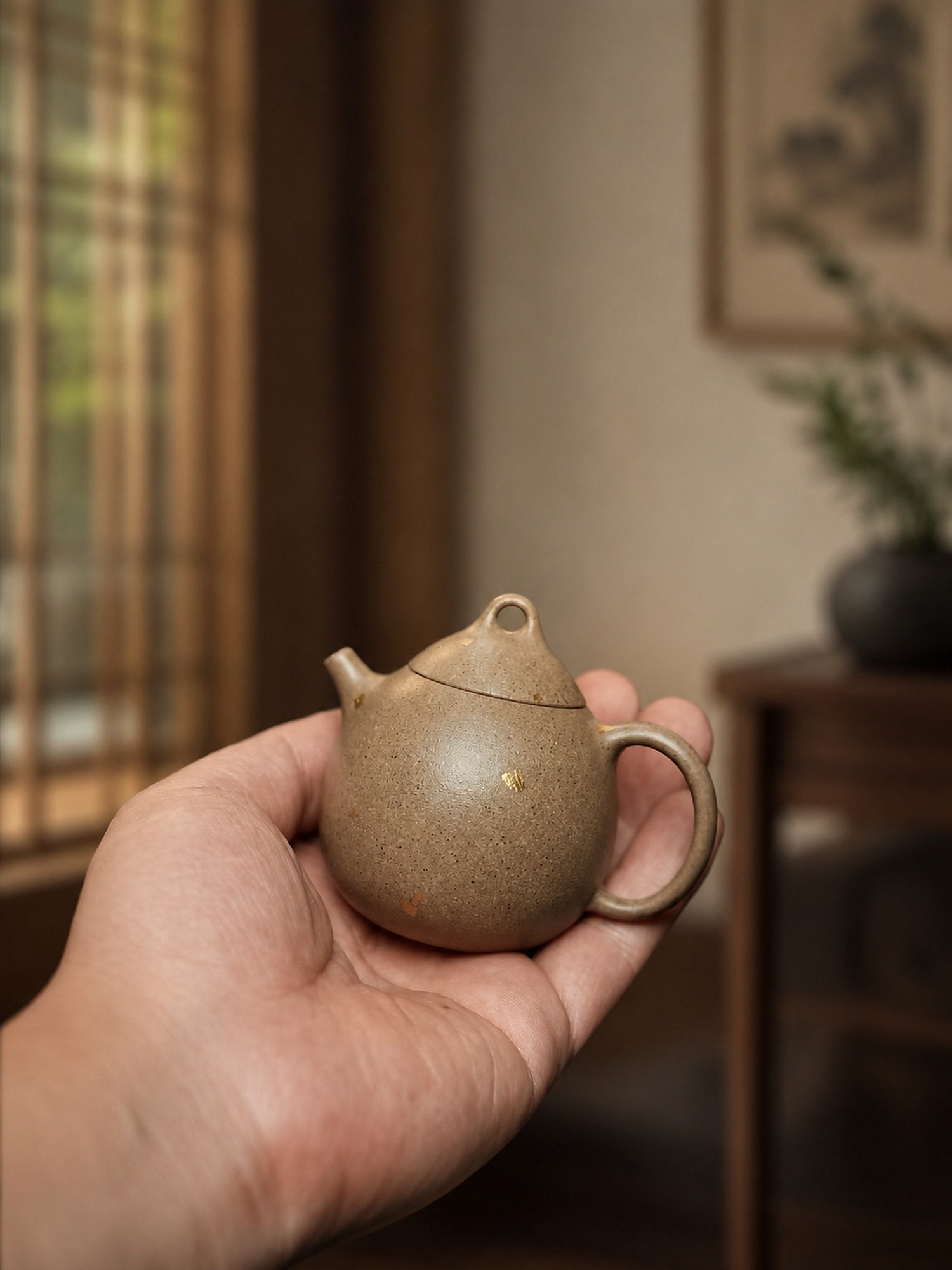 Qinquan Yixing Zisha Teapot – Qing Jiangponi Clay, 75ml