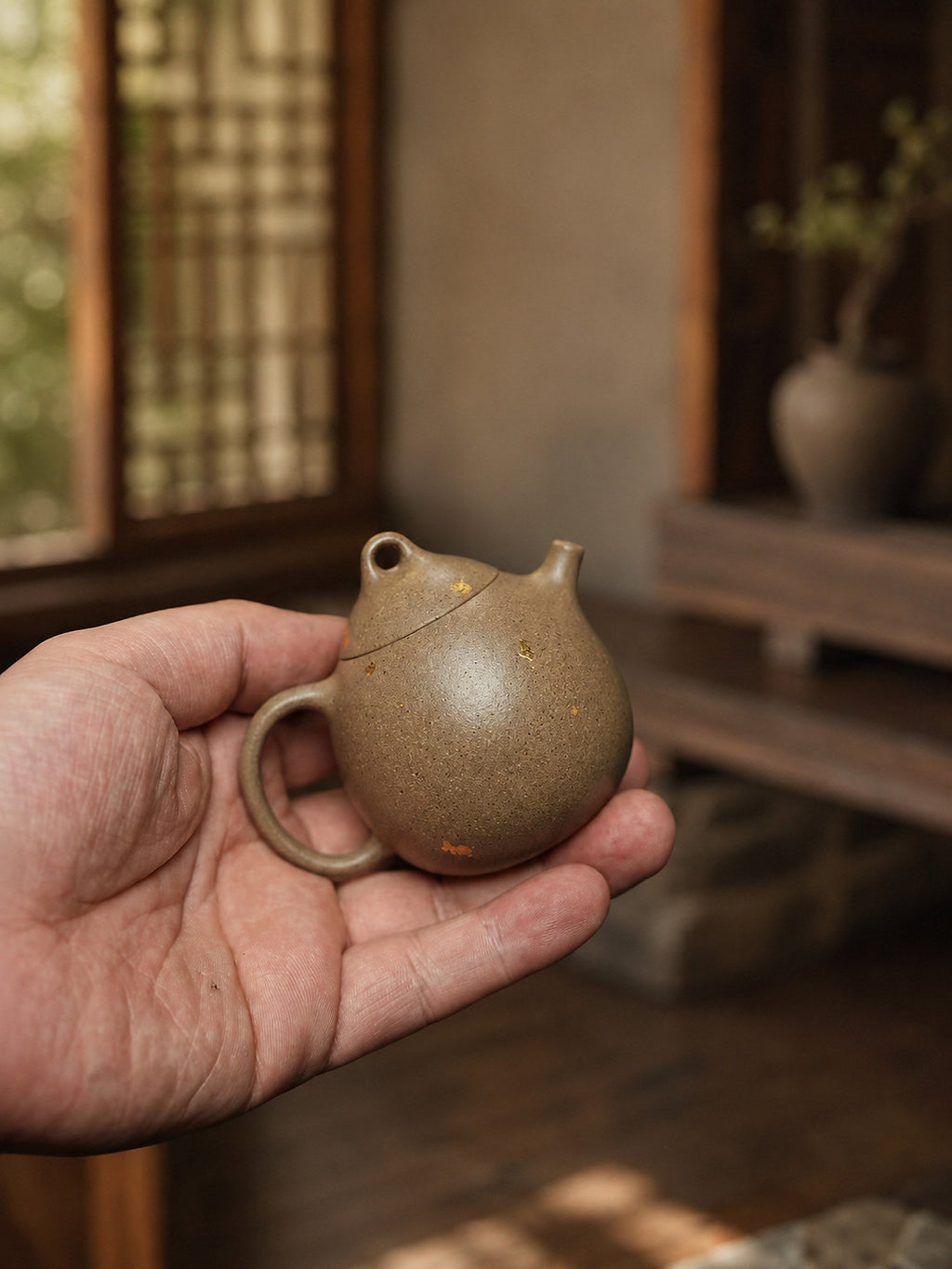 Qinquan Yixing Zisha Teapot – Qing Jiangponi Clay, 75ml
