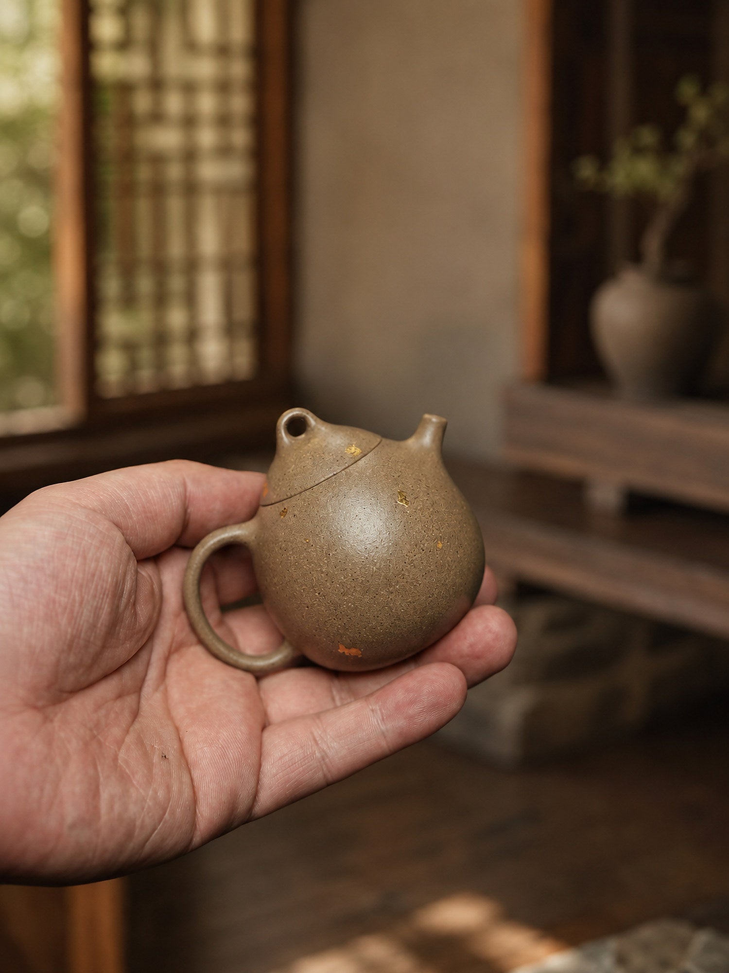 Qinquan Yixing Zisha Teapot – Qing Jiangponi Clay, 75ml