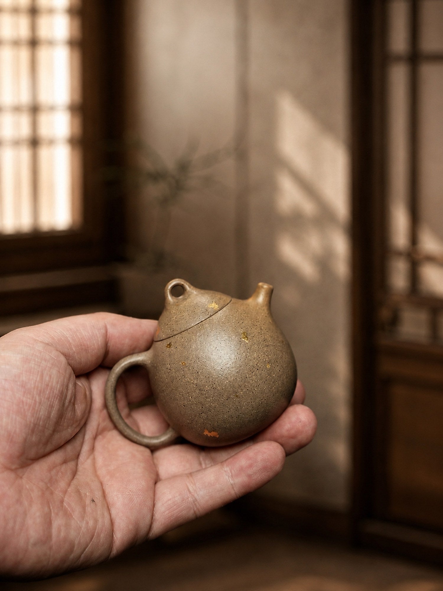Qinquan Yixing Zisha Teapot – Qing Jiangponi Clay, 75ml