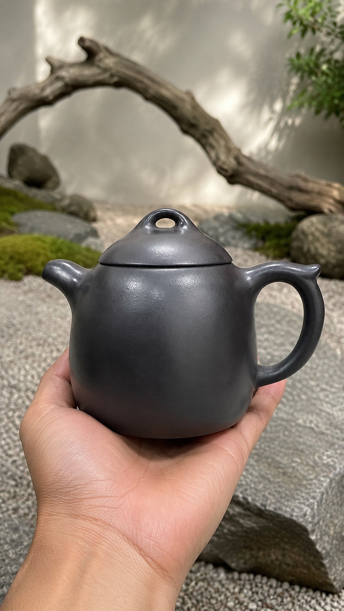 Handmade Qinquan Yixing Zisha Teapot – Shihuang Clay, 180ml