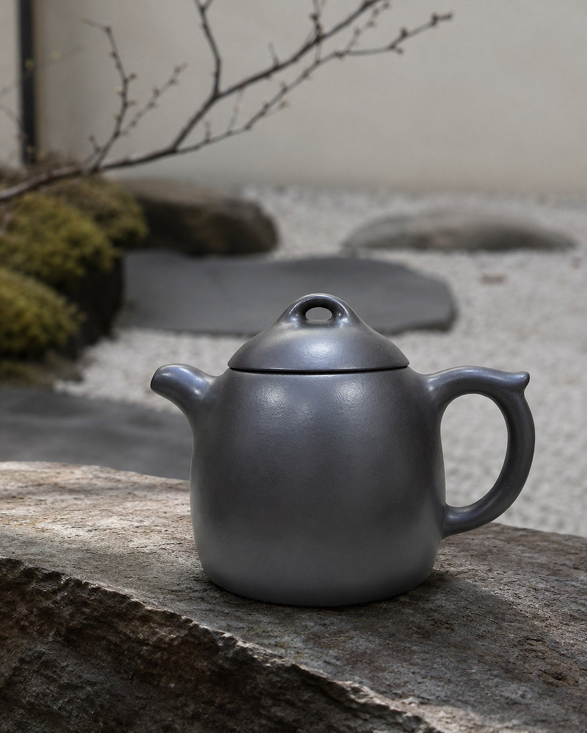 Handmade Qinquan Yixing Zisha Teapot – Shihuang Clay, 180ml