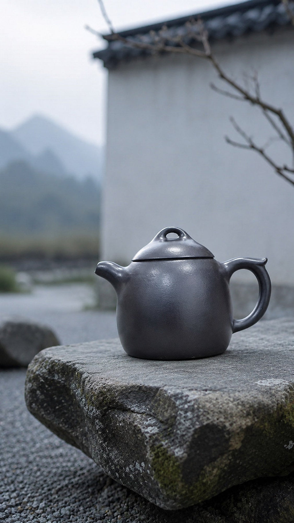 Handmade Qinquan Yixing Zisha Teapot – Shihuang Clay, 180ml